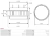 Обмотка генератора AS AS6021 (фото 2)