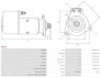 Стартер AS S0012 (фото 5)