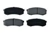 Гальмiвнi колодки дискові зад. Toyota Land Cruiser 3.0 03- ASAM 55349 (фото 1)