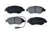 Колодка гальмівна передня Fiat Bravo II, Stilo 1.3D-2.4 (01-) ASAM 55460 (фото 1)