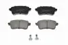 Колодки тормозные дисковые задние Renault Megane IV, Grand Scenic III (15-)/ Nissan Juke (F16) (19 -) ASAM 99344 (фото 1)