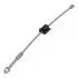 Трос ручника (передний) Ford Fiesta/Fusion/Mazda 2 01-12 (300mm) ASHIKA 131000322 (фото 1)