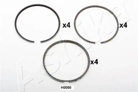 Кольца поршневые ASHIKA 34-H0000