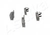 Дискові гальмівні колодки, комплект ASHIKA 50000048 (фото 2)