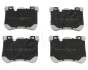 Тормозные колодки (передние) BMW X5 (E70)/X6 (E71/E72) 06- (Brembo) ASHIKA 50000133 (фото 1)