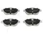 К-кт колодок перед. Citroen C3, DS3, Peugeot 2008 09- ASHIKA 50-00-0608 (фото 1)