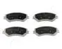 Гальмівні колодки дискові Renault Espace V, Grand Scenic IV, Megane IV, Scenic IV, Talisman 1.2-1.6D 02.15- ASHIKA 50000707 (фото 1)