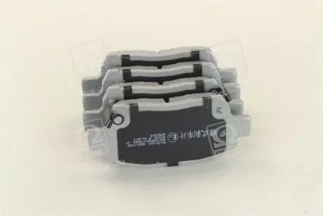 Колодки тормозные передние дисковые TOYOTA COROLLA (выр-во) ASHIKA 50-02-203