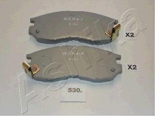 Тормозные колодки, дисковый тормоз.) ASHIKA 5005530 (фото 1)