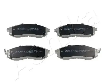 Гальмівні колодки, дискове гальмо (набір) ASHIKA 5005582