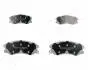 Колодка тормозов. CHEVROLET CAPTIVA (выр-во) ASHIKA 50-0W-W10 (фото 1)