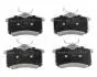 Колодки гальмівні (задні) VW Caddy 04-15/Golf 97-16/Passat B5 96-05/Skoda Fabia/Citroen/Peugeot 99- ASHIKA 51000613 (фото 1)