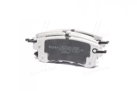 Колодки гальмівні задні дискові INFINITI QX 07-, Nissan PATROL 10- ASHIKA 51-01-104