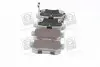 Колодки дискові гальмівні задні HONDA ACCORD ASHIKA 51-04-405 (фото 4)