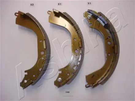 Гальмівні колодки (набір) ASHIKA 5501140