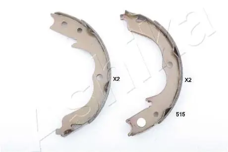 Колодки тормозные задние барабанные MITSUBISHI OUTLANDER II, SUBARU FORESTER, IMPREZA (выр-во) ASHIKA 55-05-515
