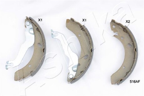 Гальмівні колодки (набір) ASHIKA 5505516