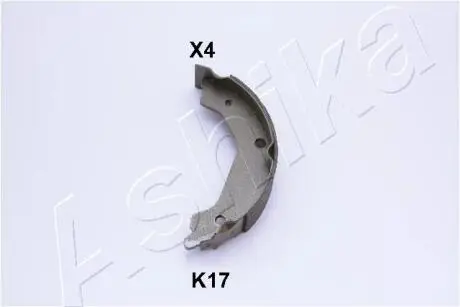 Гальмівні колодки ручного гальма ASHIKA 550KK17