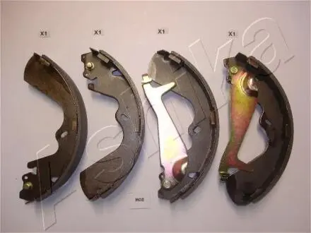 Гальмівні колодки (набір) ASHIKA 55H0002