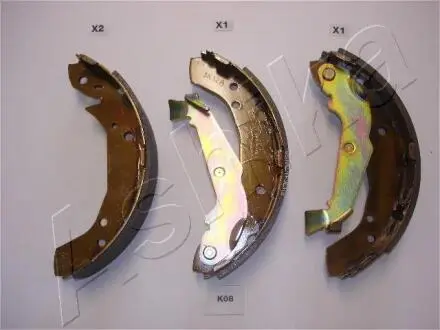 Гальмівні колодки (набір) ASHIKA 55K0008