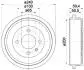Барабан гальмівний (задній) Seat Cordoba/VW Polo 1.0-1.9D 93-05 (100x50,5) ASHIKA 56000902 (фото 1)