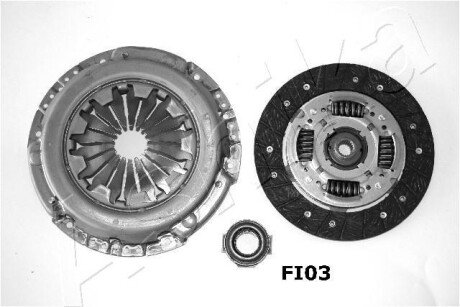 Комплект зчеплення Fiat Bravo/Punto 1.4 04- (d=200mm) (+вижимний) ASHIKA 92FIFI03