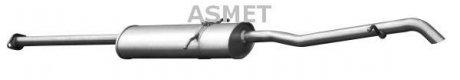 Глушник вихлопних газів (кінцевий) ASMET 01021