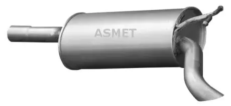 Задний. глушитель, выпускная сист. ASMET 01030