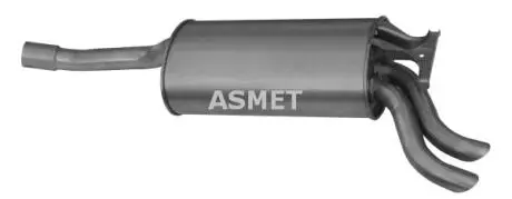 Глушитель выхлопных газов (конечный) ASMET 01050