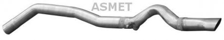 Труба вихлопного газу ASMET 01060 (фото 1)