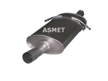 Глушитель системы выпуска (средний) ASMET 01069