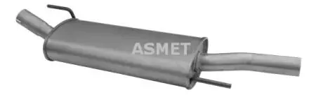 Задний. глушитель, выпускная сист. ASMET 03030