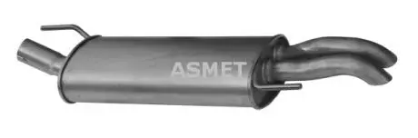 Задний. глушитель, выпускная сист. ASMET 03052