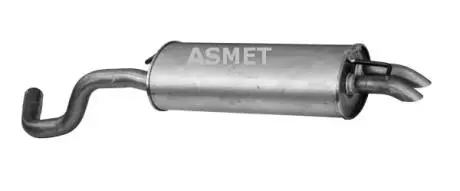 Задний. глушитель, выпускная сист. ASMET 03089