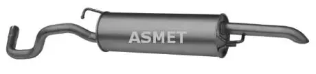 Глушник вихлопних газів (кінцевий) ASMET 03092