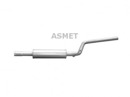 Передний глушитель, выпускная сист ASMET 03106 (фото 1)