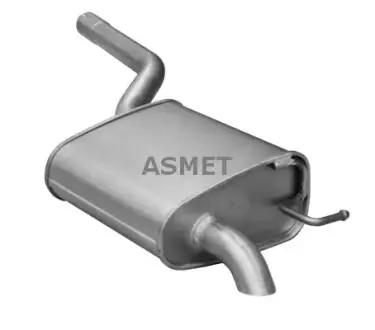 Глушник вихлопної системи задній ASMET 03120