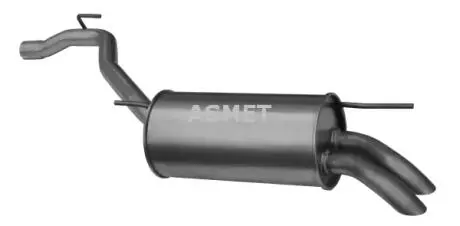 Задній. глушник,випускна сист. ASMET 04080
