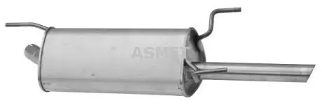 Задній. глушник,випускна сист. ASMET 05107