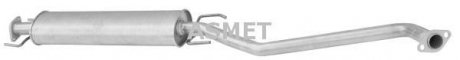 Передній глушник,випускна сист ASMET 05131