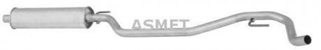 Предглушитель выхлопных газов ASMET 05157 (фото 1)