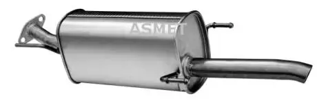 Задній. глушник,випускна сист. ASMET 05161
