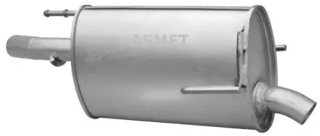 Задний. глушитель, выпускная сист. ASMET 05163