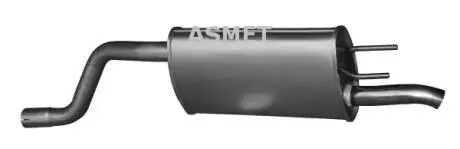 Задний. глушитель, выпускная сист. ASMET 05189