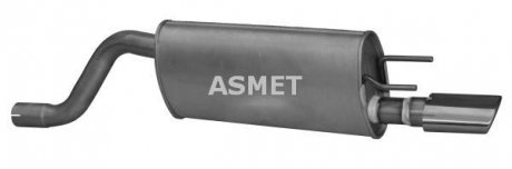 Глушитель системы выпуска, задний ASMET 05192