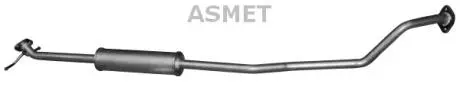 Центр. глушитель, выпускная сист. ASMET 05196