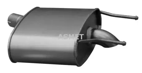 Задний. глушитель, выпускная сист. ASMET 05213