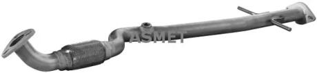 Вихлопна труба середн OPEL ASTRA J, ASTRA J GTC 1.4 12.09-10.15 ASMET 05235