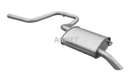 Глушитель выхлопных газов (конечный) ASMET 07092