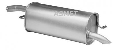 Глушитель выхлопных газов (конечный) ASMET 07180 (фото 1)